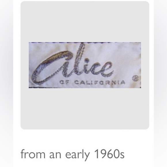 Vntg Alice of California 1960s wrap skirt - Picture 14 of 14